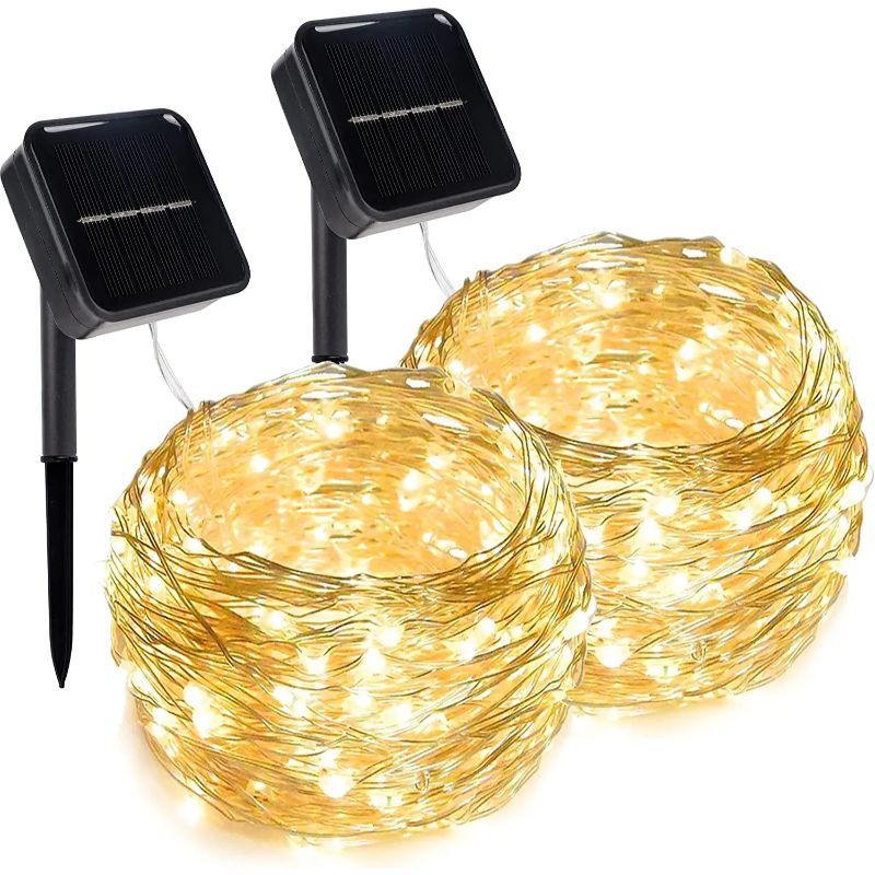 2 Pack Outdoor Decorative Fairy LED Lights-Sparklie Lights