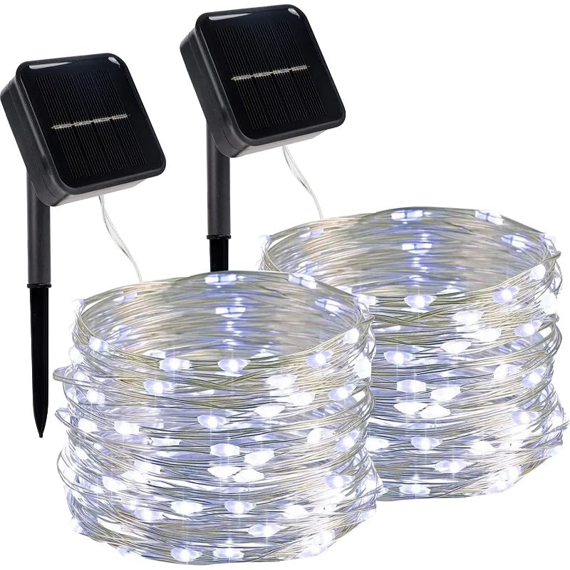 2 Pack Outdoor Decorative Fairy LED Lights-Sparklie Lights