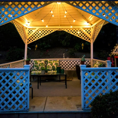 Solar Powered Outdoor String Lights-Sparklie Lights
