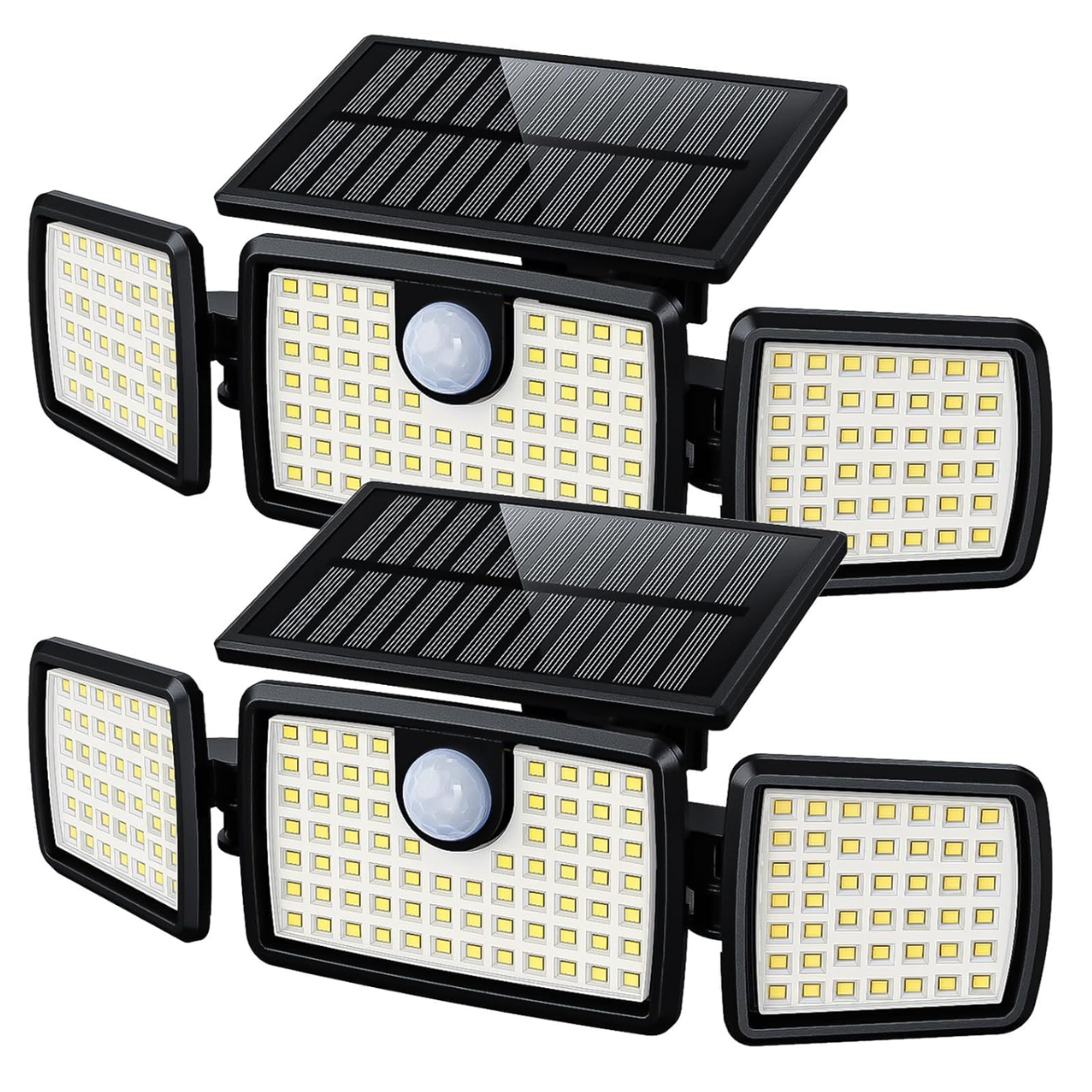 Outdoor Solar Flood Lights For Security And Night Lighting