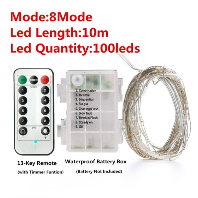 Fairy Lights Battery Operated, Waterproof Battery Operated String Lights With Remote-Sparklie Lights