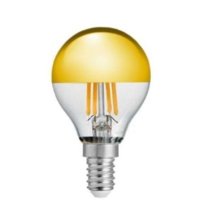4W Fancy Round Gold Crown Dimmable LED Bulb (E14)-Sparklie Lights