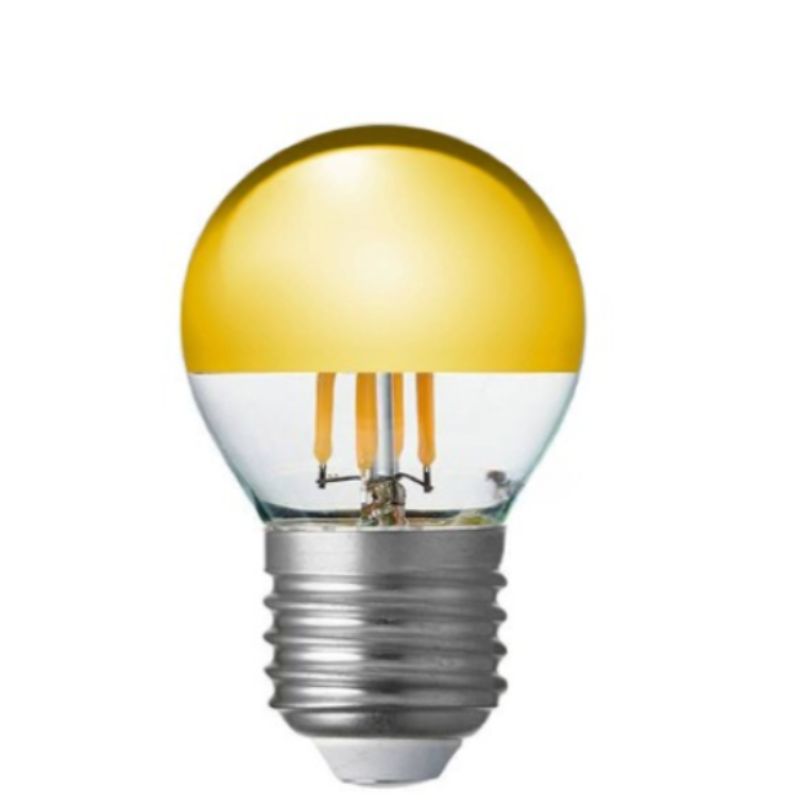 4W Fancy Round Gold Crown Dimmable LED Bulb (E27)-Sparklie Lights