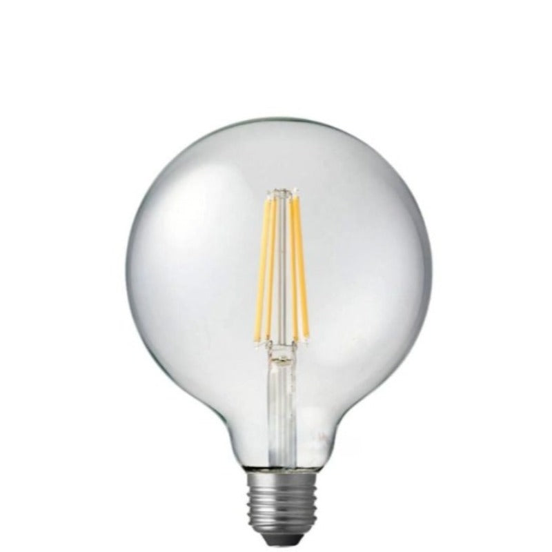 12W G125 Clear Dimmable LED Light Globe (E27) In Natural White-Sparklie Lights
