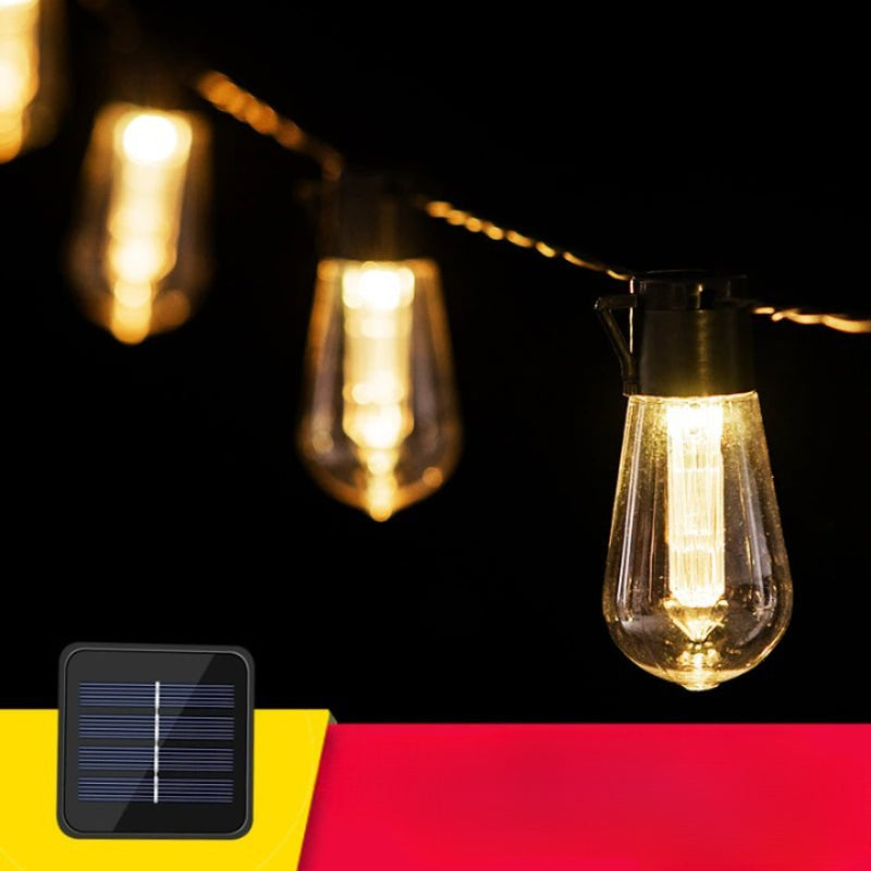 Waterproof LED Solar Bulb String Lights For Decoration-Sparklie Lights