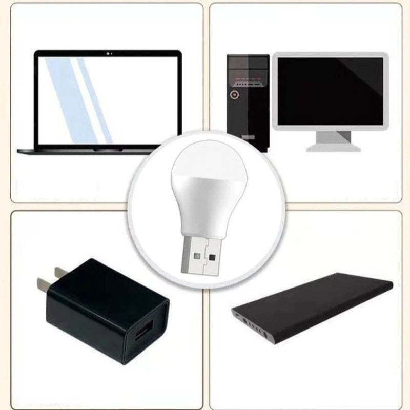 USB Plug Powered LED Bulb Light-Sparklie Lights