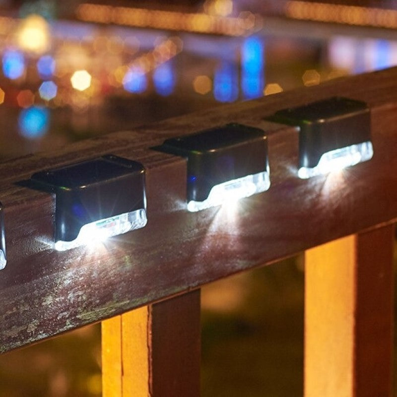 Outdoor Garden Waterproof LED Solar Stair Light-Sparklie Lights