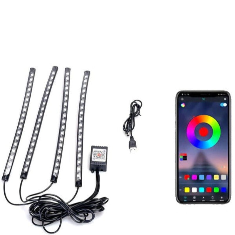 LED Controllable Ambient Car Light With USB-Sparklie Lights