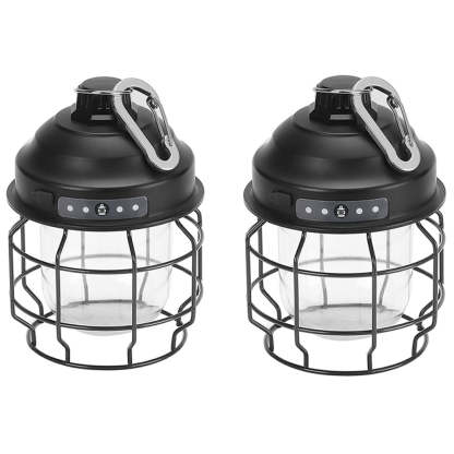 Vintage Metal Hanging Lanterns-Sparklie Lights