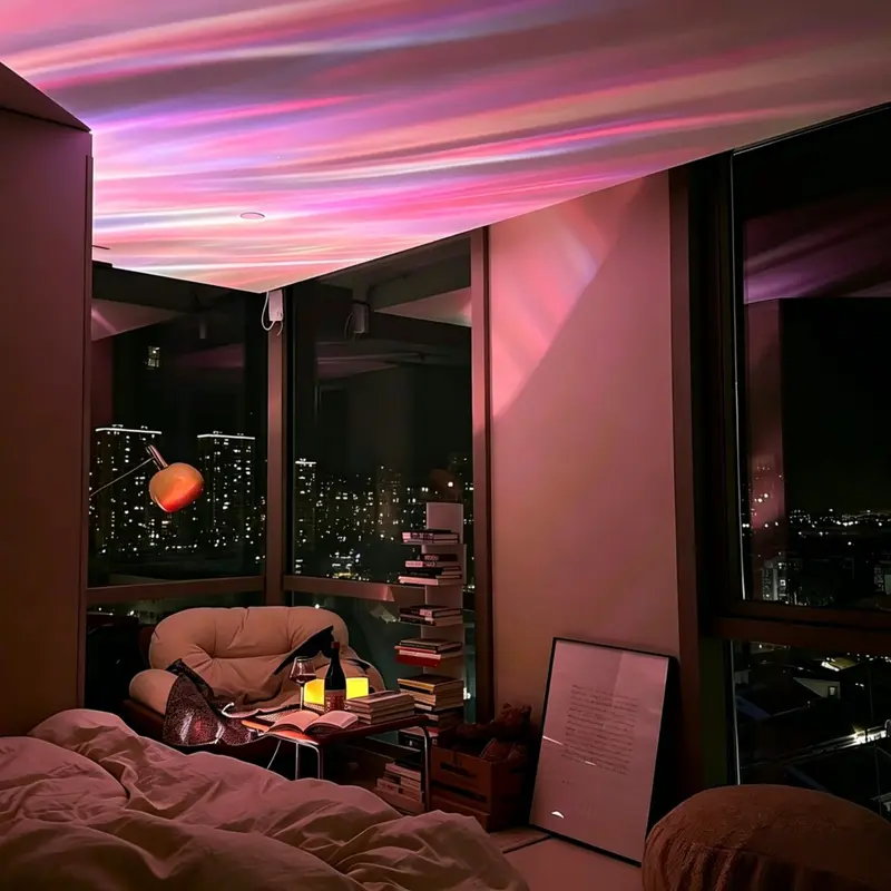 2 In 1 Projector Light With 16 Dynamic Colors And Remote Control