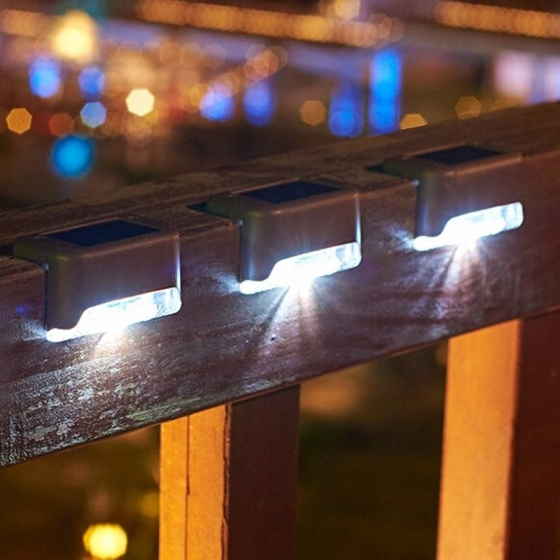 Outdoor Garden Waterproof LED Solar Stair Light-Sparklie Lights