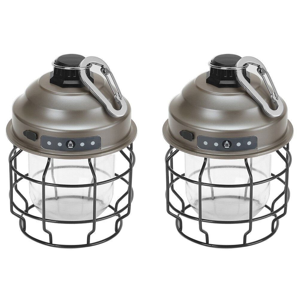 Vintage Metal Hanging Lanterns-Sparklie Lights