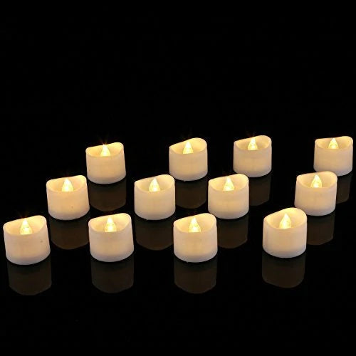 Flameless LED Tea Light, Pack of 12-Sparklie Lights