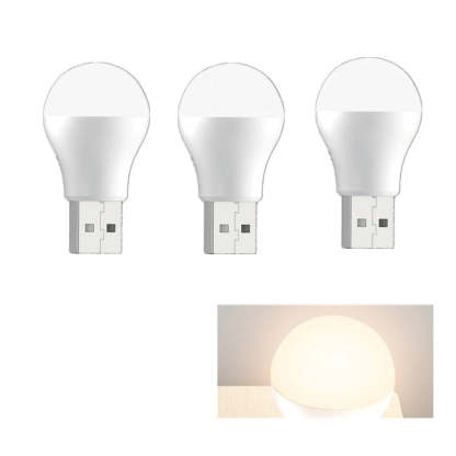 USB Plug Powered LED Bulb Light-Sparklie Lights