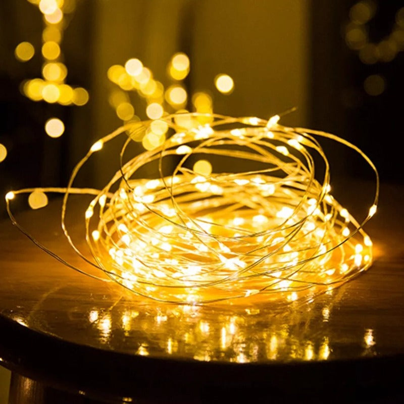 The LED String light Powered by Battery-Sparklie Lights