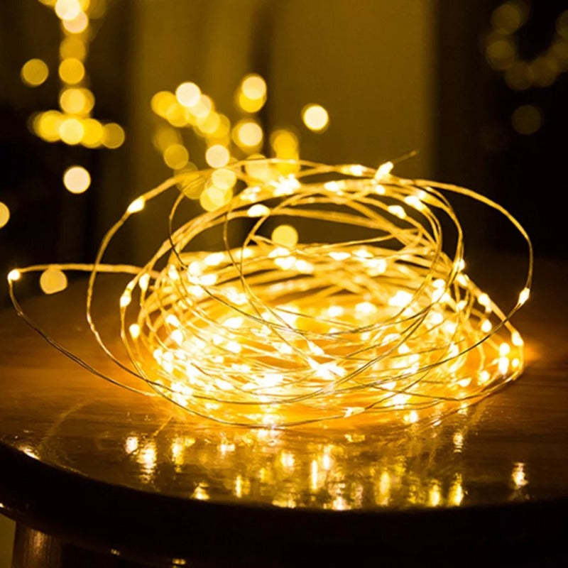 The LED String light Powered by Battery-Sparklie Lights