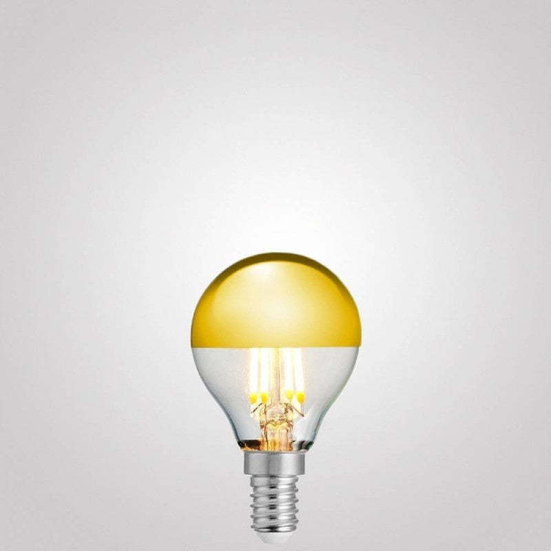 4W Fancy Round Gold Crown Dimmable LED Bulb (E14)-Sparklie Lights