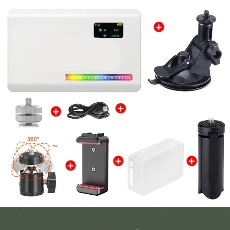 Rechargeable Light Full Color RGB Video Light-Sparklie Lights