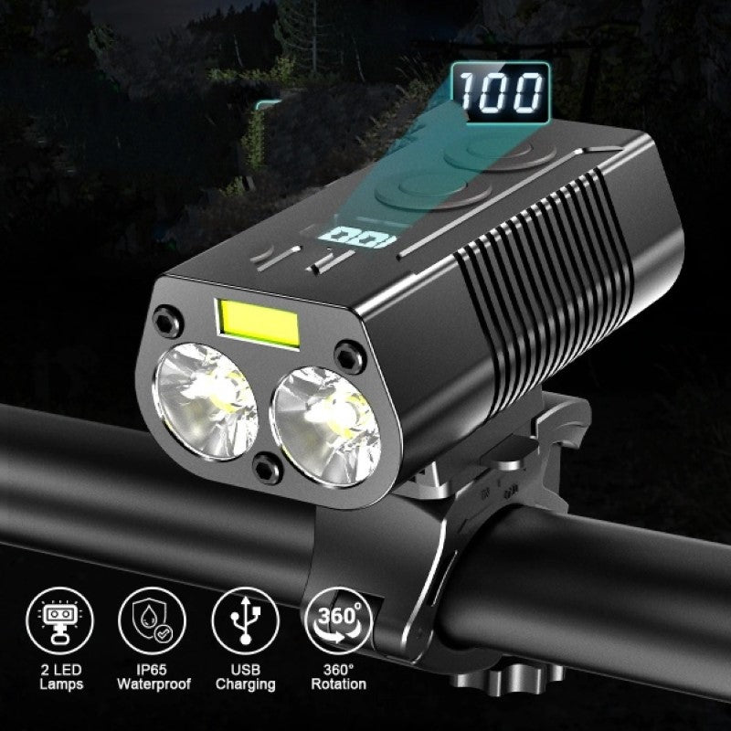 Bicycle LED Light Cycling Lights Front Lamp-Sparklie Lights