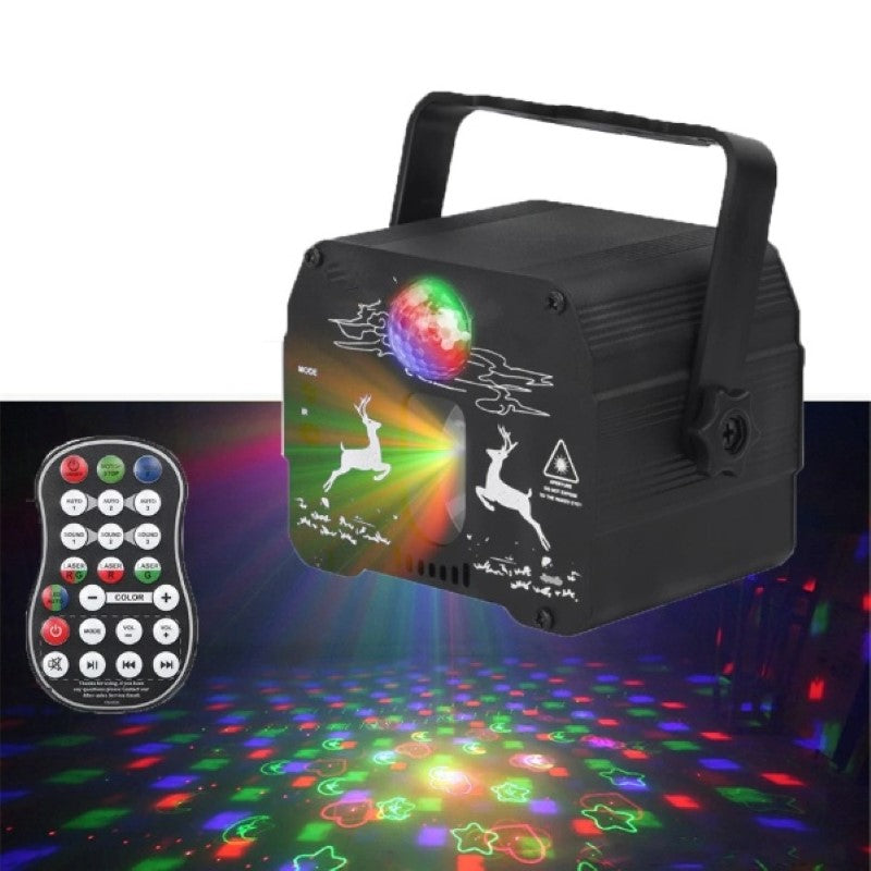 DJ Disco Laser Light Projector USB Rechargeable-Sparklie Lights