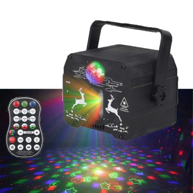 DJ Disco Laser Light Projector USB Rechargeable-Sparklie Lights