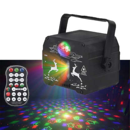 DJ Disco Laser Light Projector USB Rechargeable-Sparklie Lights