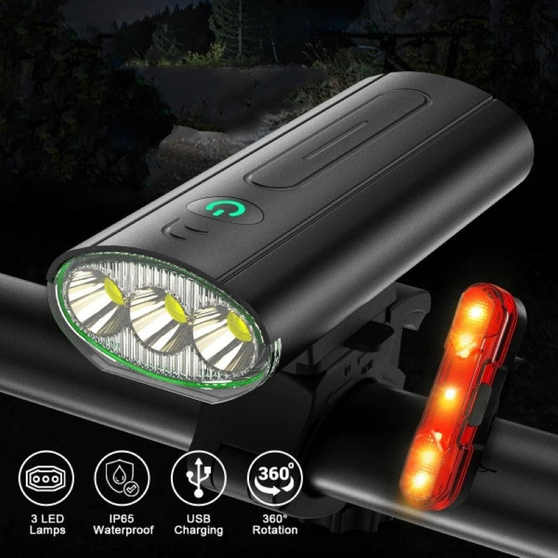 Bicycle LED Light Cycling Lights Front Lamp-Sparklie Lights
