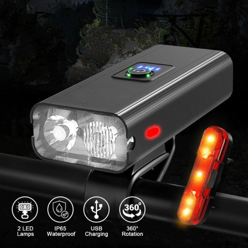 Bicycle LED Light Cycling Lights Front Lamp-Sparklie Lights
