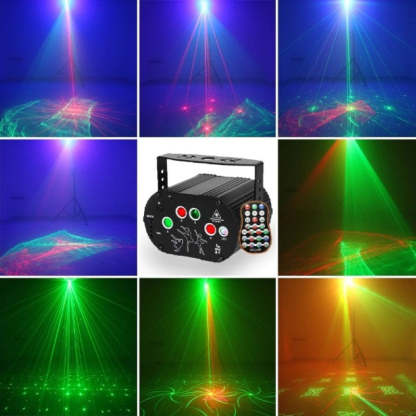 DJ Disco Laser Light Projector USB Rechargeable-Sparklie Lights