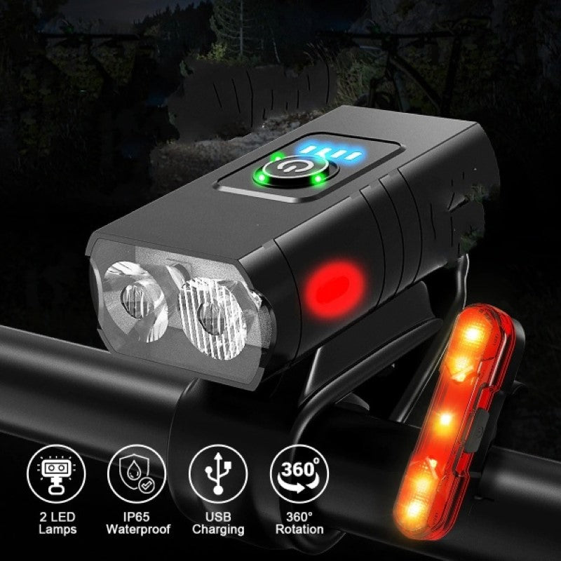 Bicycle LED Light Cycling Lights Front Lamp-Sparklie Lights