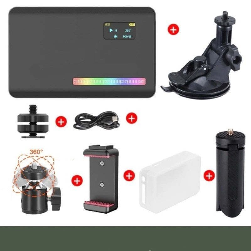 RGB Light Rechargeable Video Light-Sparklie Lights