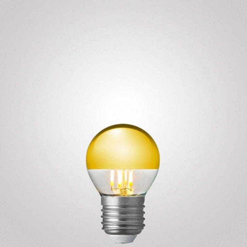 4W Fancy Round Gold Crown Dimmable LED Bulb (E27)-Sparklie Lights