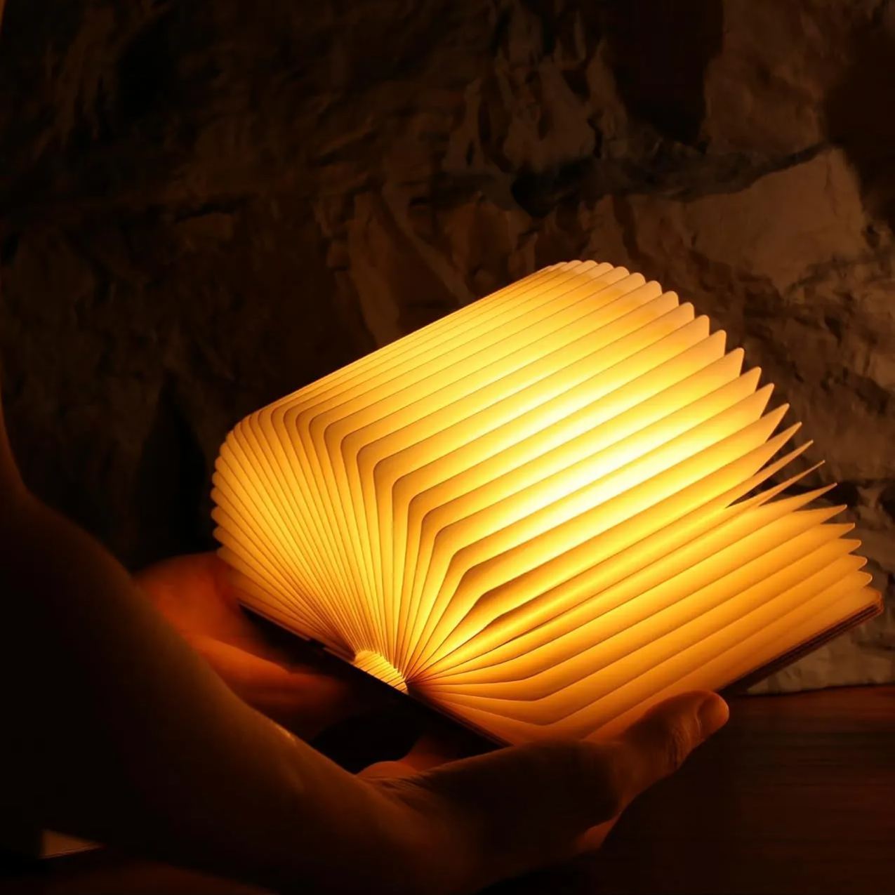 12 Colors Portable Book Lamp With Remote
