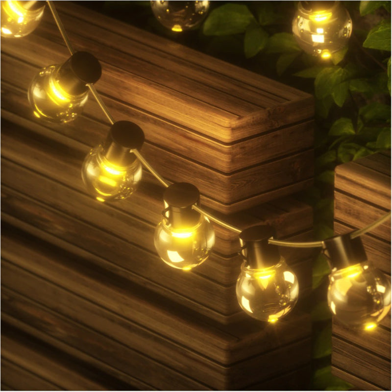 LED Solar Bulb String Lights For Decoration-Sparklie Lights