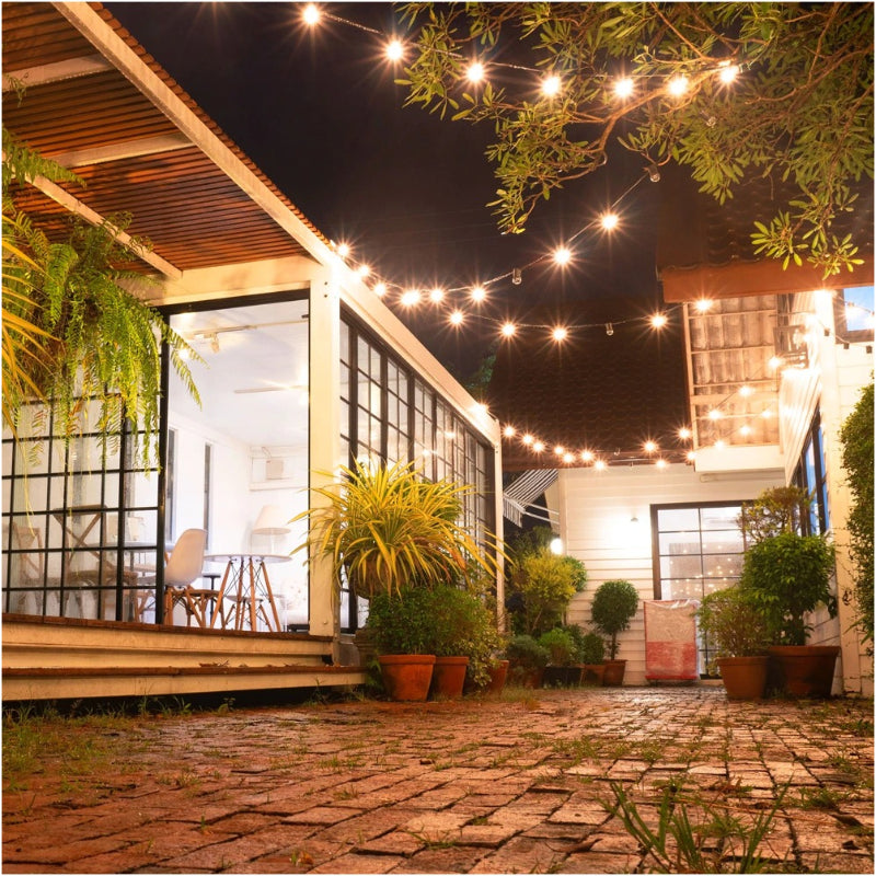 LED Solar Bulb String Lights For Decoration-Sparklie Lights