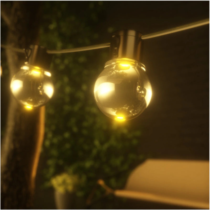 LED Solar Bulb String Lights For Decoration-Sparklie Lights