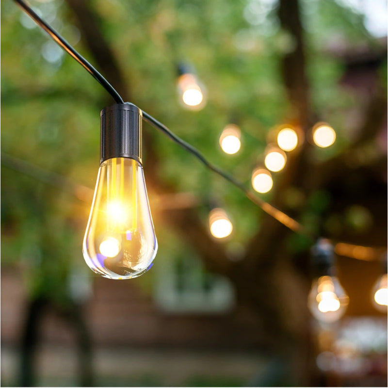 Waterproof LED Solar Bulb String Lights For Decoration-Sparklie Lights