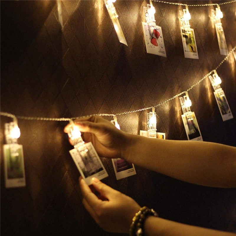 The LED Clip String Lights-Sparklie Lights