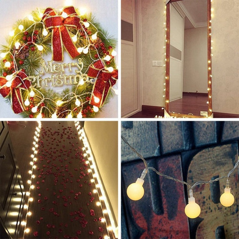 The LED Bulb String Lights-Sparklie Lights