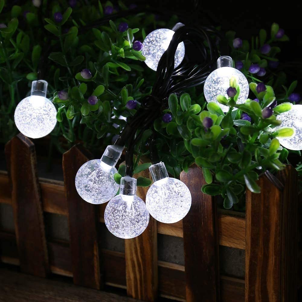 The Crystal Globe Solar String Lights-Sparklie Lights