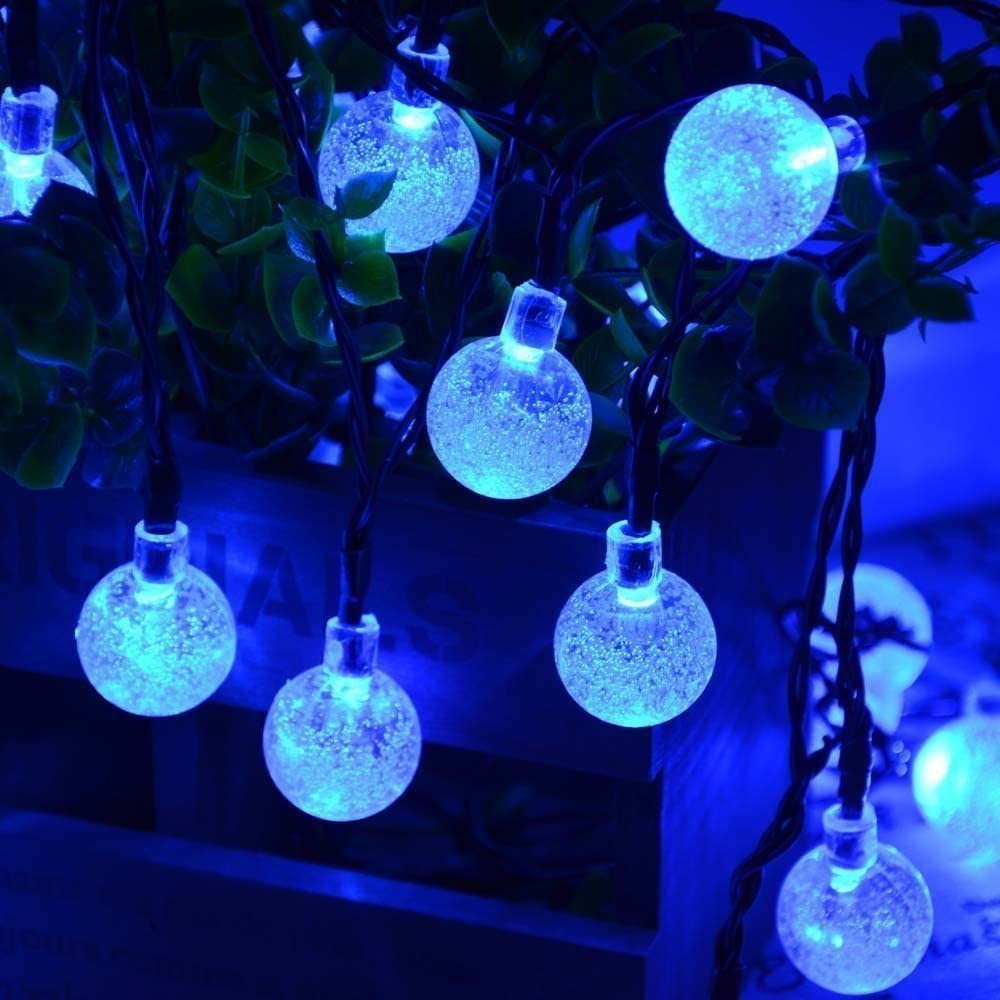 The Crystal Globe Solar String Lights-Sparklie Lights