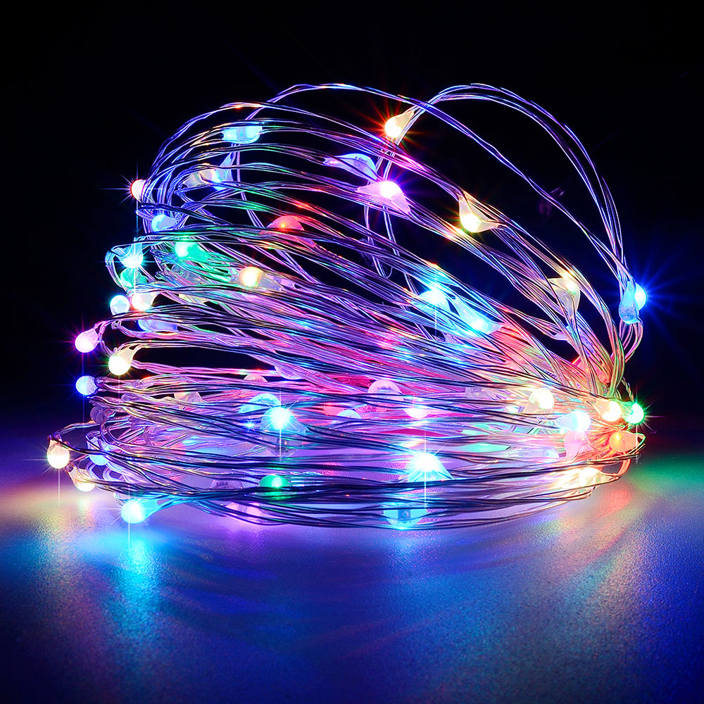 The LED Solar String Lights-Sparklie Lights