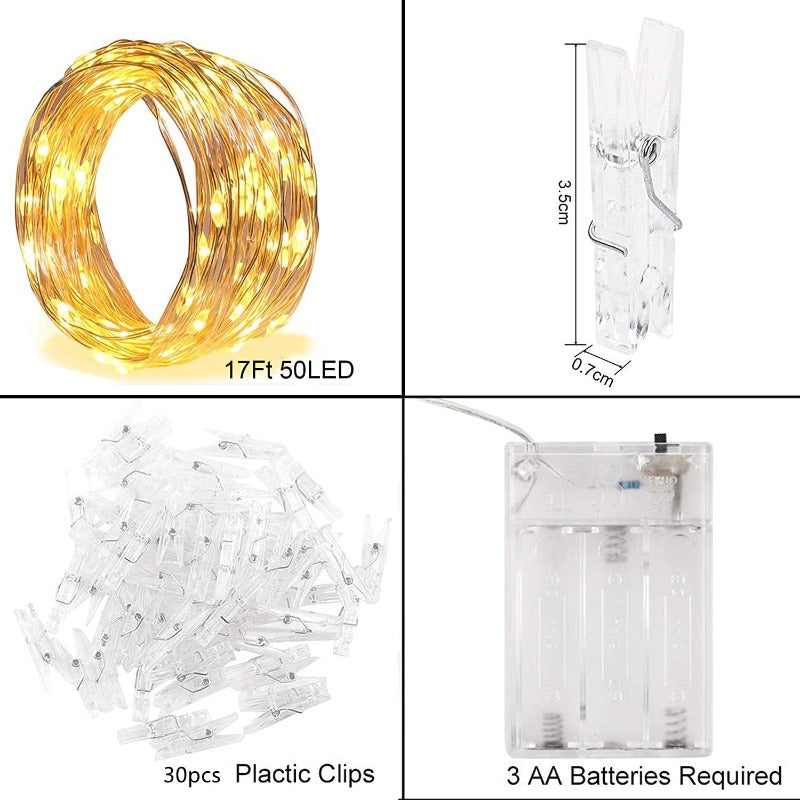 The LED Fairy String Battery Lights-Sparklie Lights