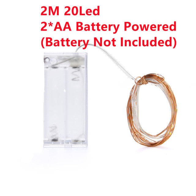 The Fairy Copper Wire LED String Lights-Sparklie Lights