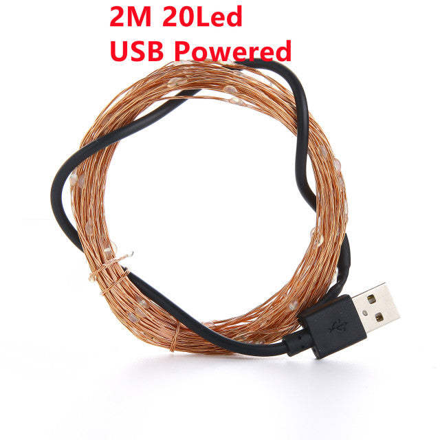 The Fairy Copper Wire LED String Lights-Sparklie Lights