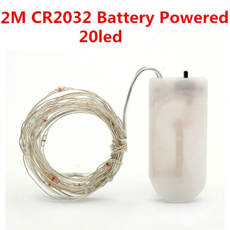 The LED String light Powered by Battery-Sparklie Lights