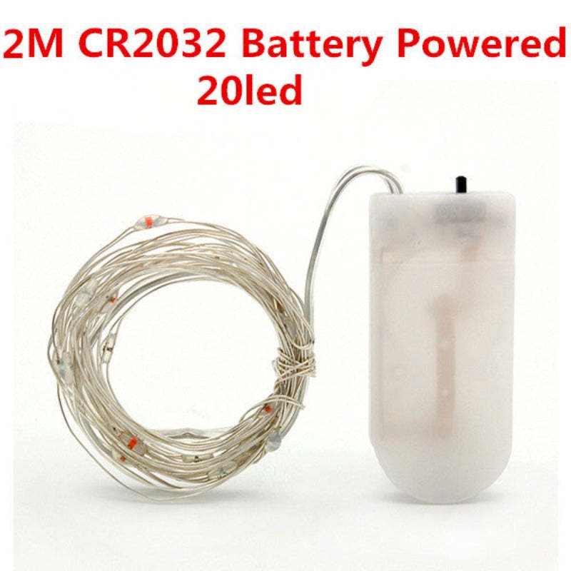 The LED String light Powered by Battery-Sparklie Lights