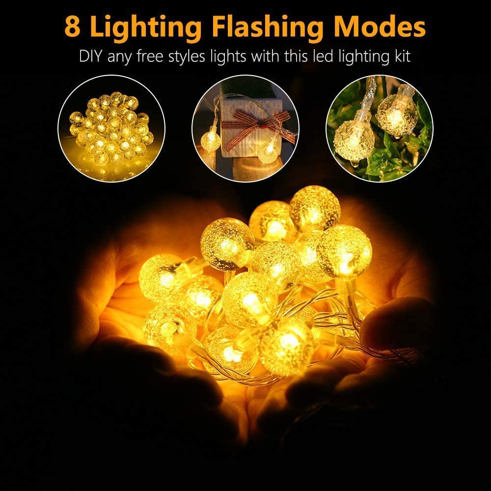 The Crystal Ball/Globe/Blossom LED Lights-Sparklie Lights