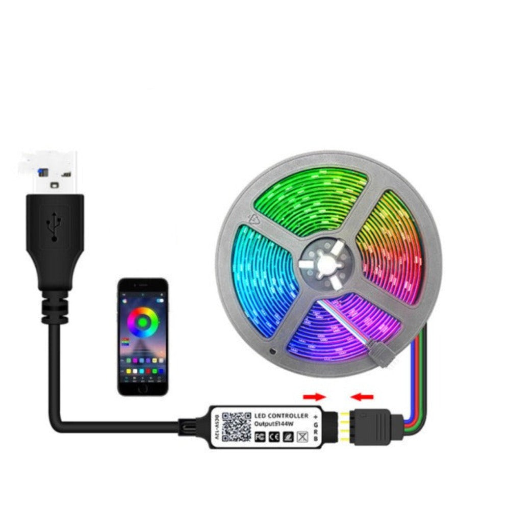 The Bluetooth LED Strip Lights-Sparklie Lights