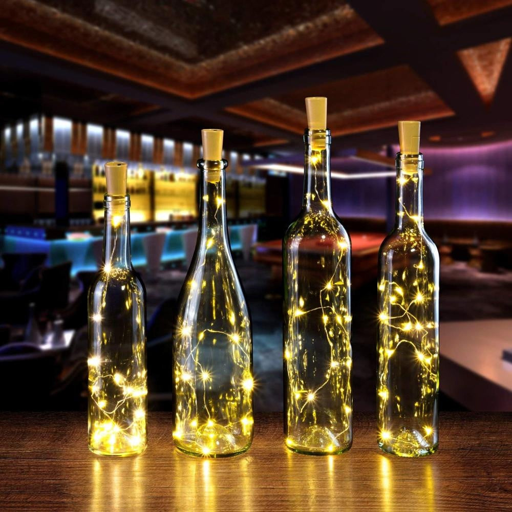 The 6Pcs Bottle Cork LED String Lights-Sparklie Lights
